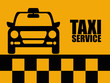 Car taxi icon. Public transport design. Taxi cab. Flat Style