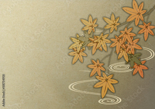 和風背景素材 秋の紅葉 Stock Illustration Adobe Stock 和風背景素材 秋の紅葉 Stock Illustration Adobe Stock
