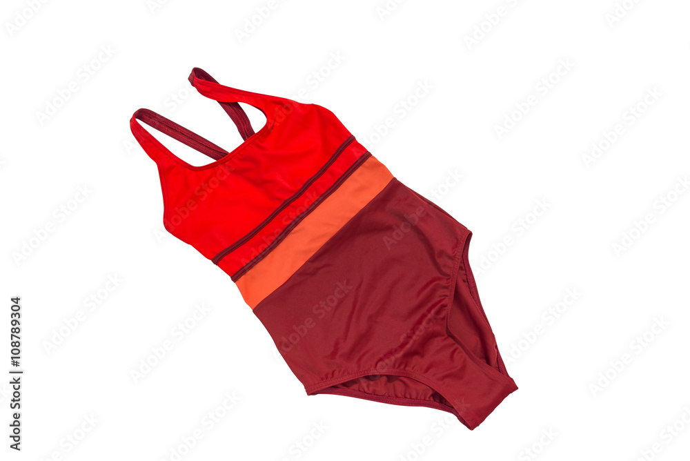 female swimsuit isolated on white background Stock Photo | Adobe Stock