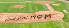 Mother's Day In Baseball Diamond