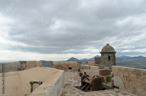 Pont Levis Du Chateau Santa Barbara A Teguise A Lanzarote Stock Photo Adobe Stock