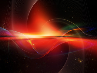 Wall Mural - Space Fluctuation