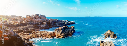 Côte de Granit Rose Obraz na płótnie