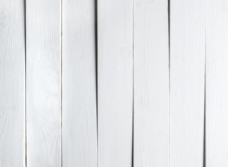 White background of wooden planks