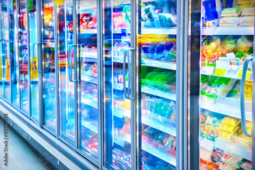 Cuadros en Lienzo Alimentos en un supermercado