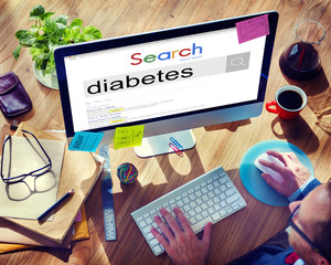 Poster - diabetes blood sugar insulin medical disease concept