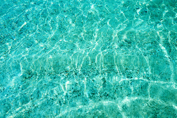 Wall Mural - water background horizontal blue