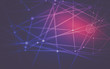 © teerawit - Abstract polygonal space low poly dark background