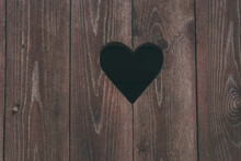 Heart Symbol On Toilet Door