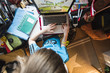 © Johnér - Boy playing games on laptop