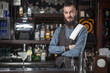 © Dmytro Panchenko - Barman at work.