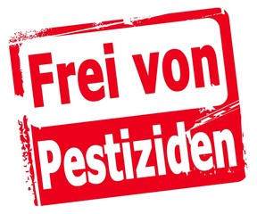 Sticker - Frei von Pestiziden