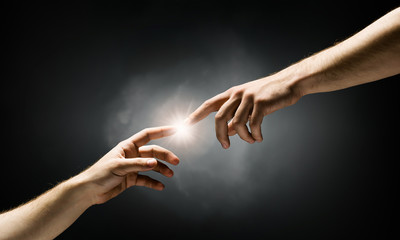 Wall Mural - partnership and interaction
