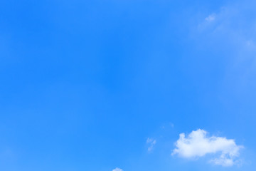 clear blue sky background