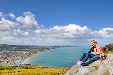 Bray Town As Seen From Bray Head
