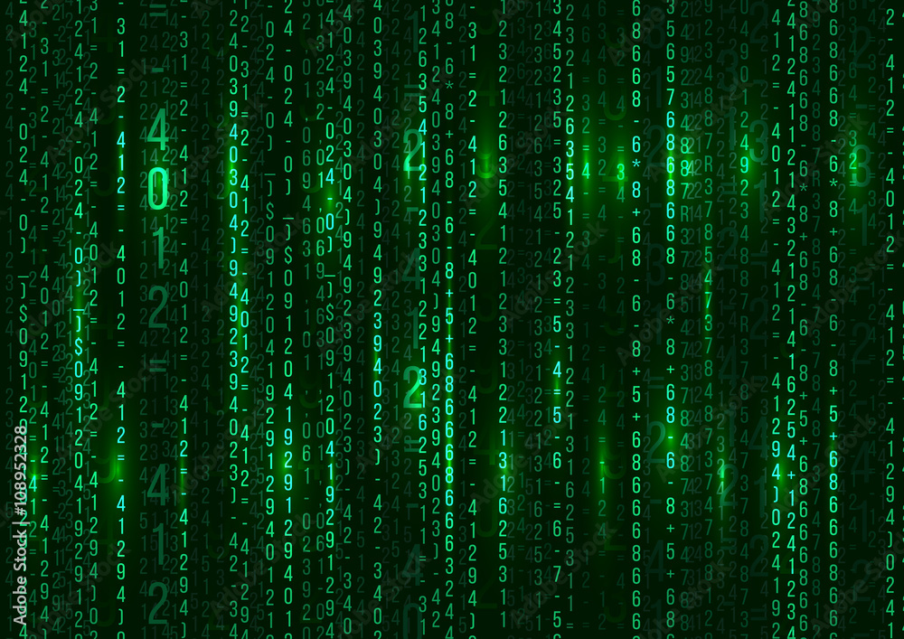 Abstract Technology Background. Web Developer. Computer Code ...