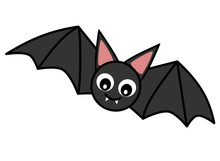 Roztomilý netopýr kreslený Stock Fotka zdarma - Public Domain Pictures