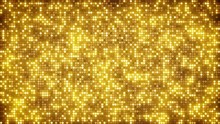 Gold Glitter Dots Loopable Background 4k (4096x2304)
