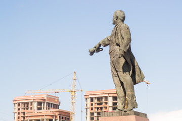 Wall Mural - lenin monument soviet