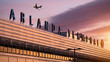 © Mikael Damkier - View from outside of airport terminal