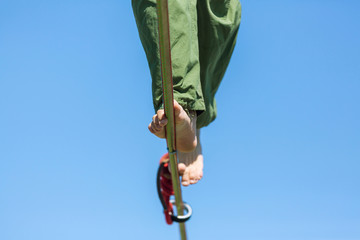 Wall Mural - Slackline