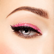 © Valua Vitaly - Woman's eye with pink eye makeup