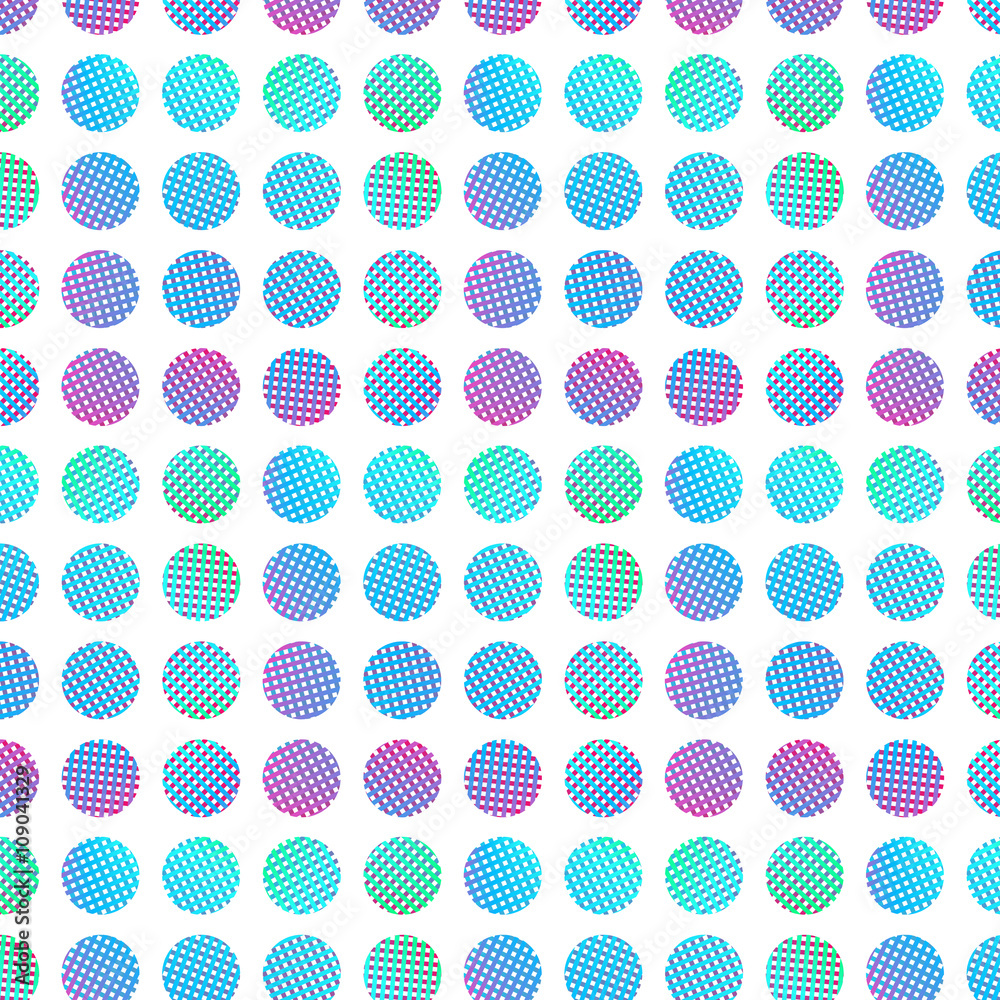 Multicolored pattern with complex colors, seamless circular element ...