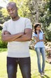 © WavebreakMediaMicro - Young couple after having fight ignoring each other