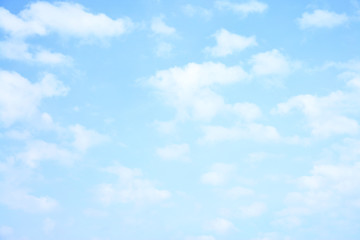 Wall Mural - light sky and clouds