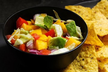 Mango Avocado salsa