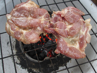 Poster - Beef steak on the grill