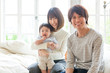 © taka - portrait of young asian family lifestyle image
