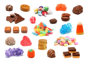 candy collage