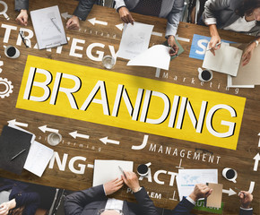 Sticker - Brand Branding Label Marketing Profile Trademark Concept