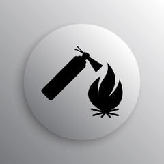 Poster - Fire icon