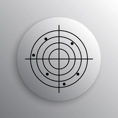 Wall Mural - Radar icon