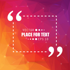 abstract concept vector empty speech square quote text bubble. for web and mobile app isolated on ba