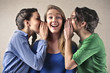 © olly - Girls whispering secrets