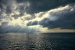 © GVS - dramatic sky with sun rays over the sea