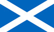 Scotland flag, Bratach na h-alba,  Flag of Scotland, Scottish flag, Saint Andrew's cross, National flag of Scotland standard proportion and color mode RGB