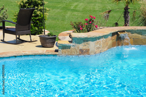 Beautiful Backyard Swimming Pool Buy This Stock Photo And Explore Similar Images At Adobe Stock Adobe Stock