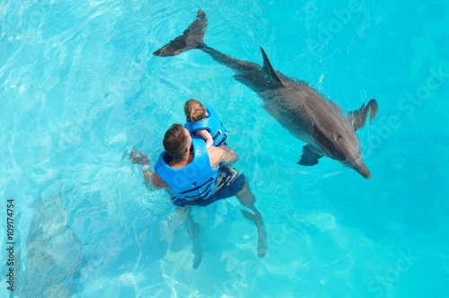 Zdjęcie XXL Pływać z delfinami