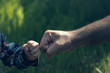 © Volodymyr - Hands of father and son