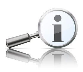 Canvas Print - Loupe Mirror Information