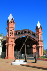 Former train station in Asuncion, Paraguay