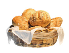 Bread  In Basket
