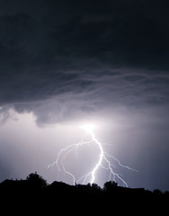Wall Mural - lightning