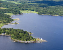Aerial View Of Coastline