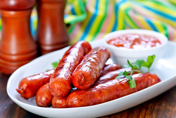 Poster - sausages