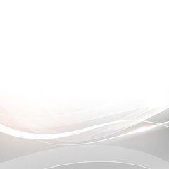 Poster - abstract wave background and flow with blank space for your element, vector illustration